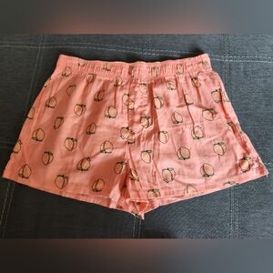 VS PINK peaches XS boxer shorts NEW with tags rare